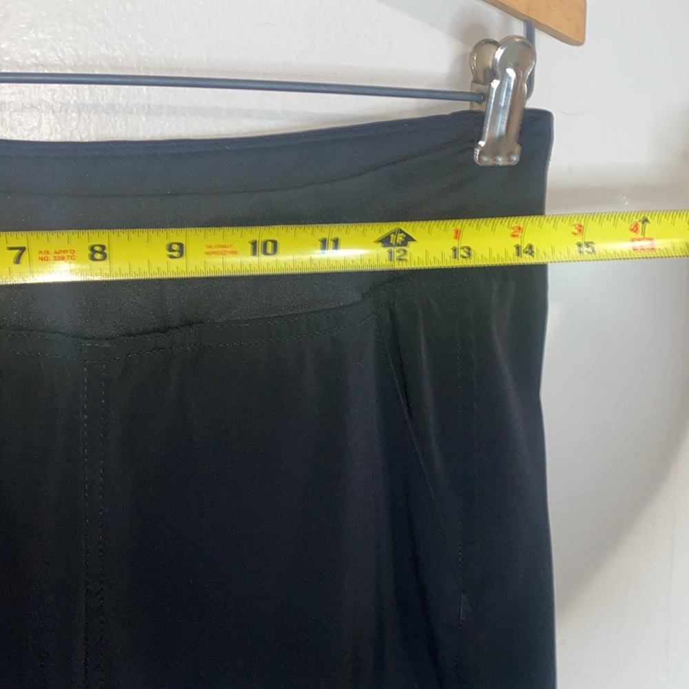🌵Black comfy elastic banded scrub bottoms with pockets - Picture 3 of 8